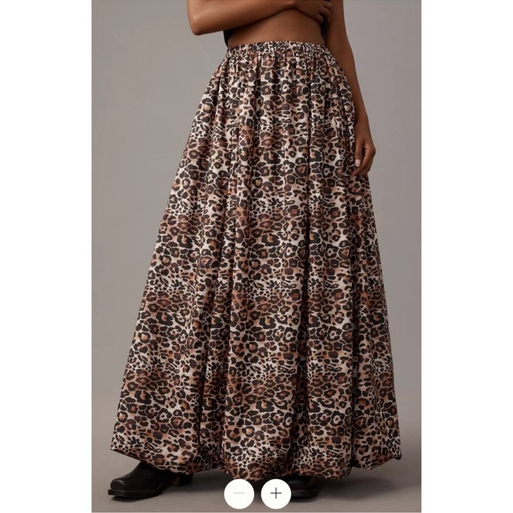 Anthropologie maxi bubble skirt - Picture 3 of 5